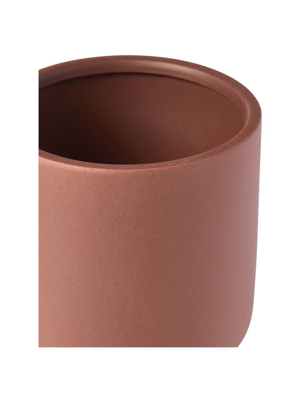 Osłonka na doniczkę z ceramiki Tilla, Ceramika, Terakota, Ø 16 x W 23 cm