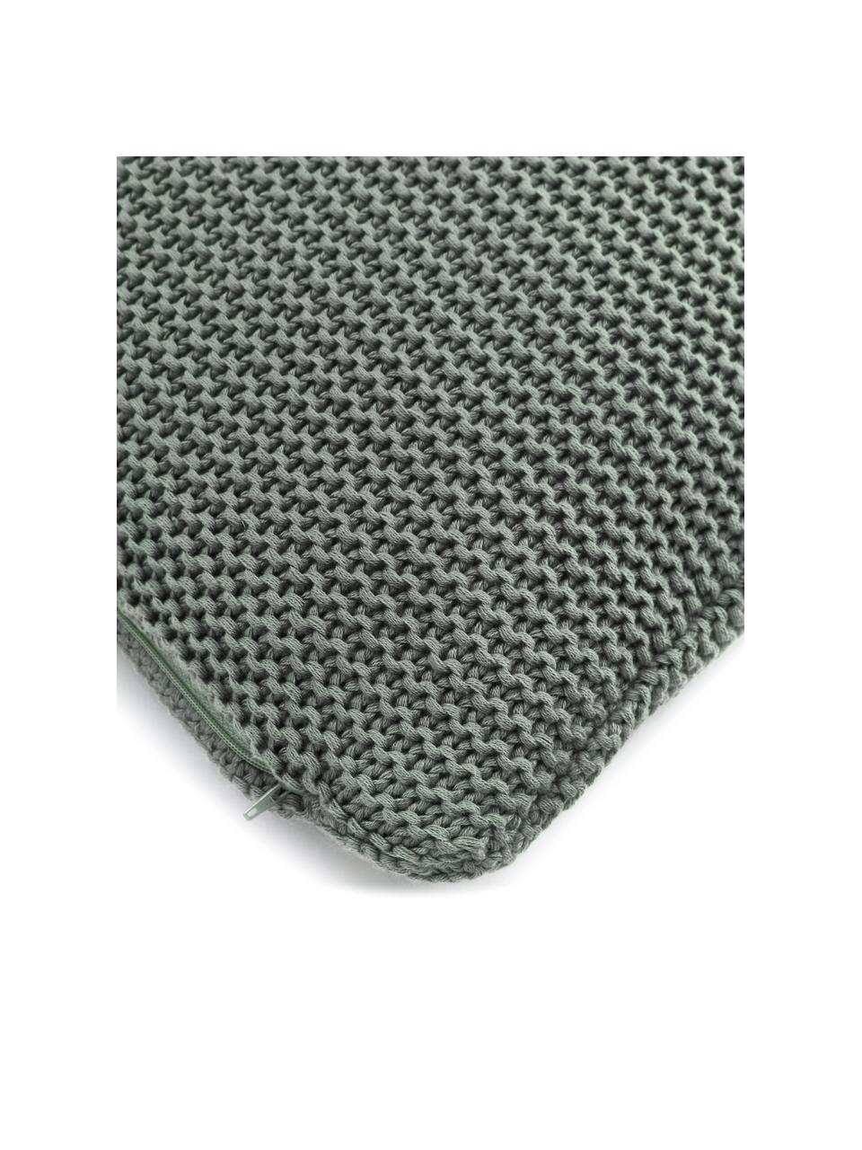 Funda de cojín de punto de algodón ecológico Adalyn, 100% algodón con certificado GOTS

El material utilizado para este producto ha sido probado contra sustancias nocivas y está certificado según el STANDARD 100 por OEKO-TEX®, HOHENSTEIN HTTI, 11.HIN.00050., Verde, An 40 x L 40 cm
