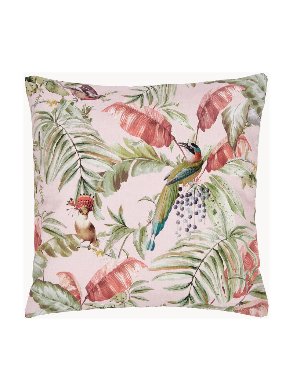 Housse de coussin 45x45 tropical Bahama, 100 % coton, Multicolore, larg. 45 x long. 45 cm