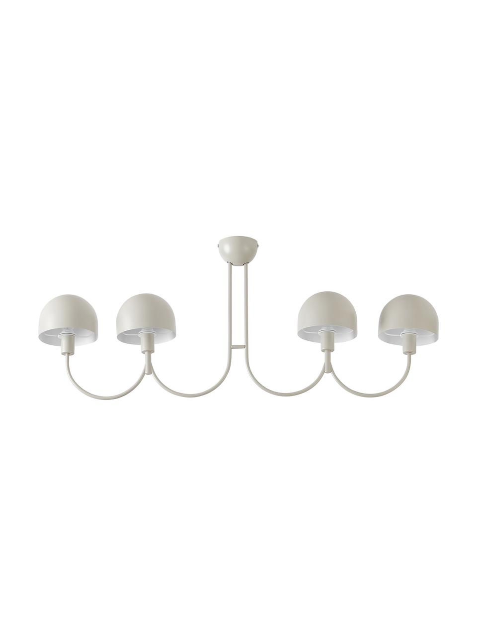 Plafonnier Eva, Beige, larg. 101 x haut. 40 cm