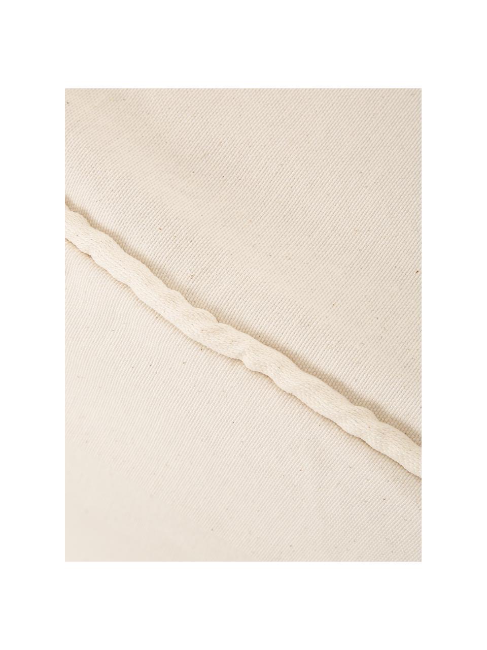 Housse de canapé Levante, 65 % coton, 35 % polyester, Beige, larg. 200 x haut. 110 cm