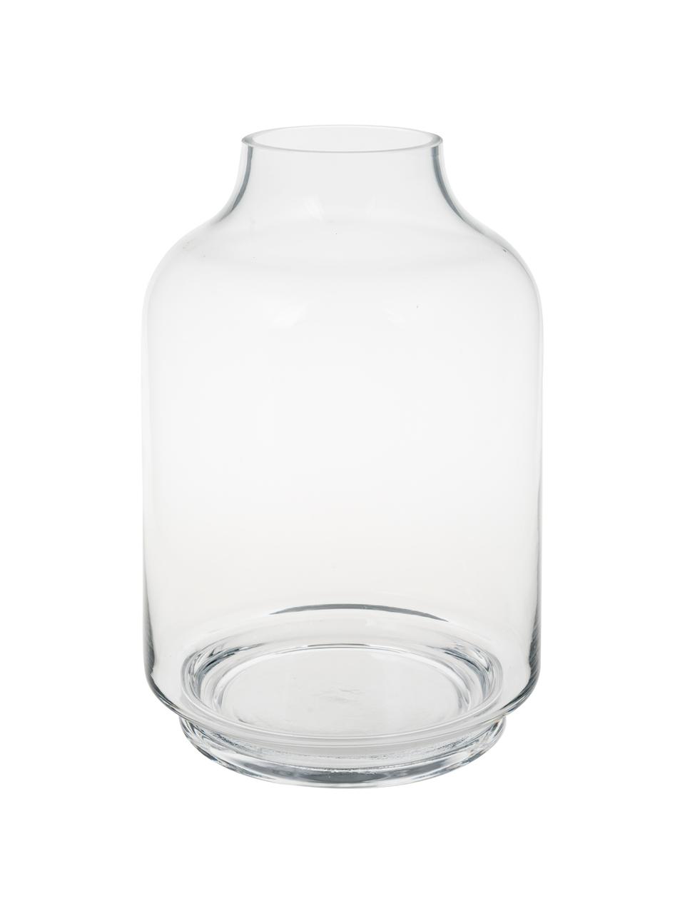 Glas-Vase Vibeke, Glas, Transparent, Ø 17 x H 26 cm