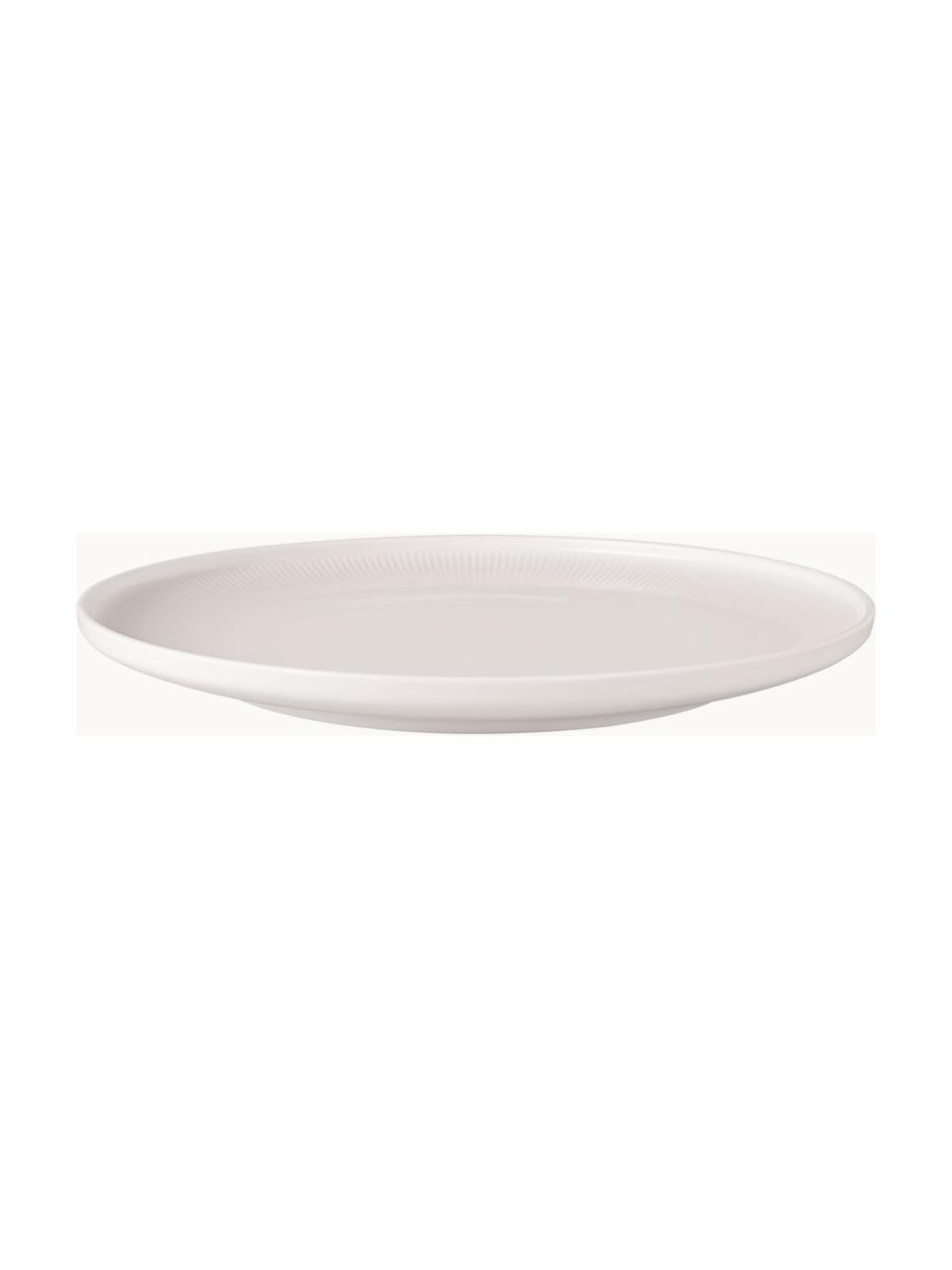 Assiette plate en porcelaine Afina, Porcelaine Premium, Blanc, Ø 27 cm