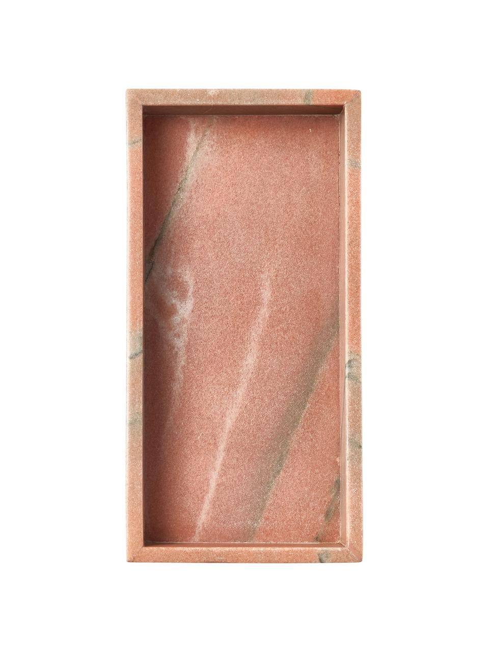 Vassoio decorativo piccolo in marmo Venice, Marmo, Terracotta, marmorizzato, Larg. 30 x Prof. 15 cm