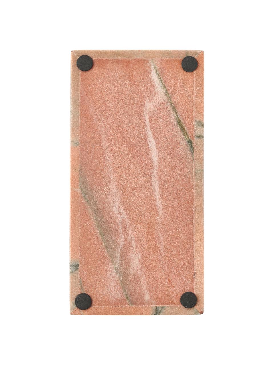 Vassoio decorativo piccolo in marmo Venice, Marmo, Terracotta, marmorizzato, Larg. 30 x Prof. 15 cm