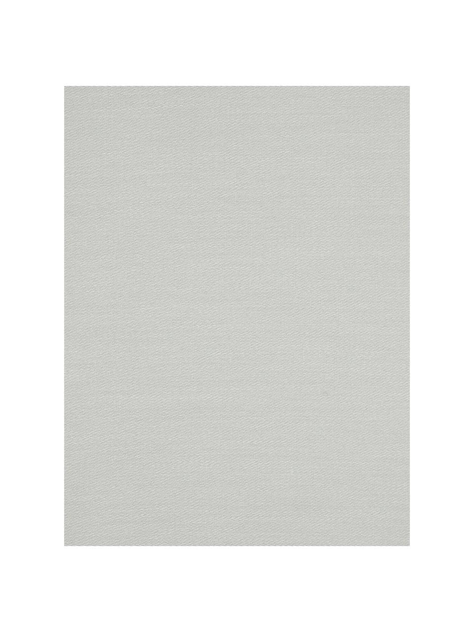 Housse de couette en satin de coton Comfort, Gris clair, larg. 240 x long. 220 cm