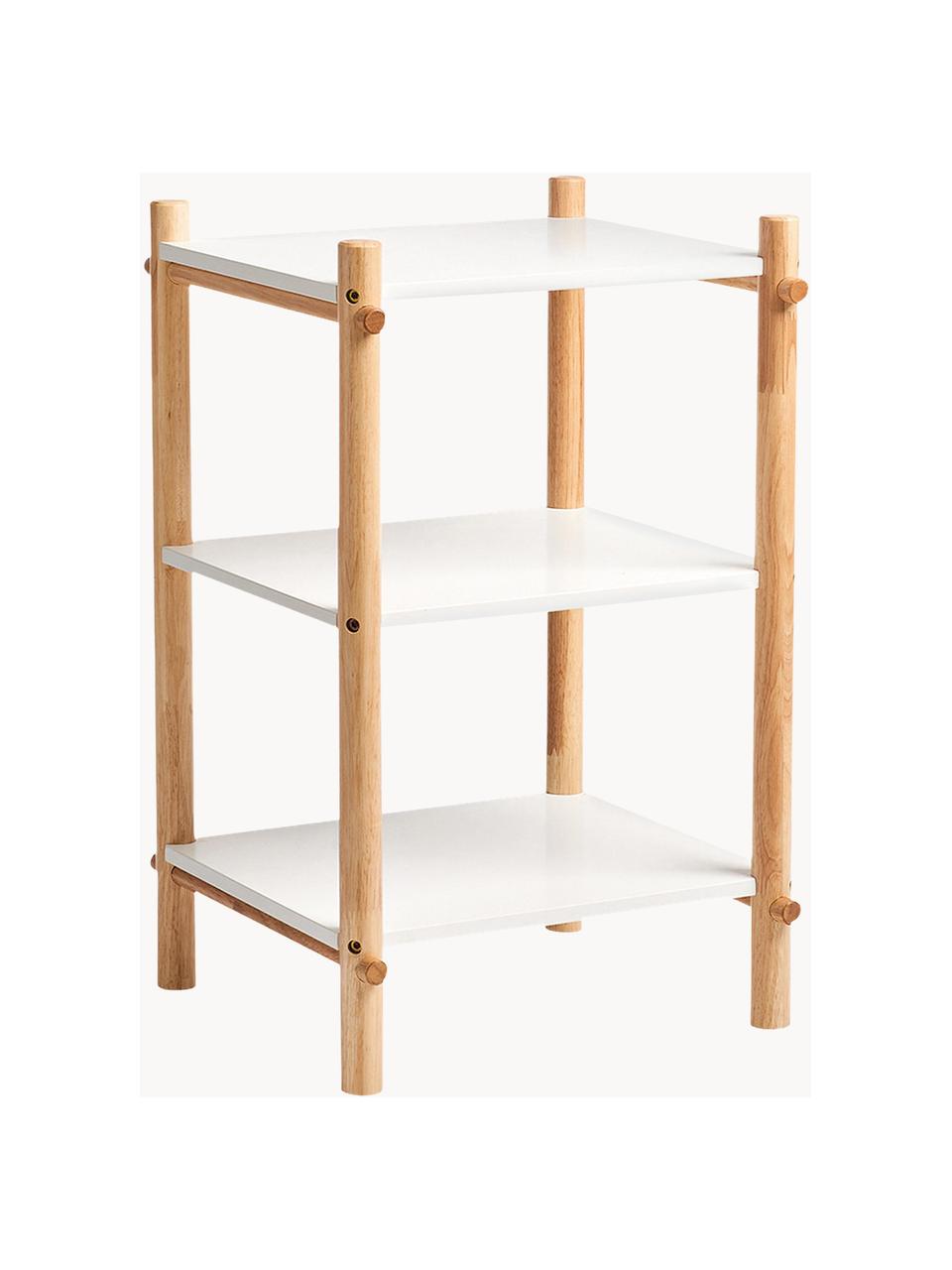 Estantería infantil Loko, Estructura: madera de pino con revest, Blanco, madera, An 36 x Al 59 cm