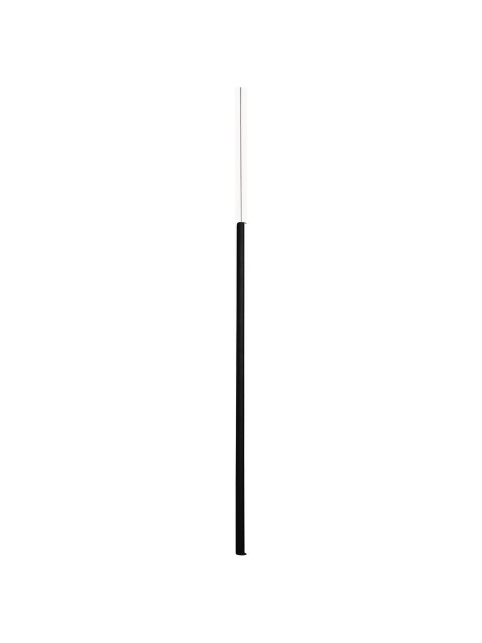 Petite suspension LED Linea, Noir, Ø 2 x haut. 120 cm