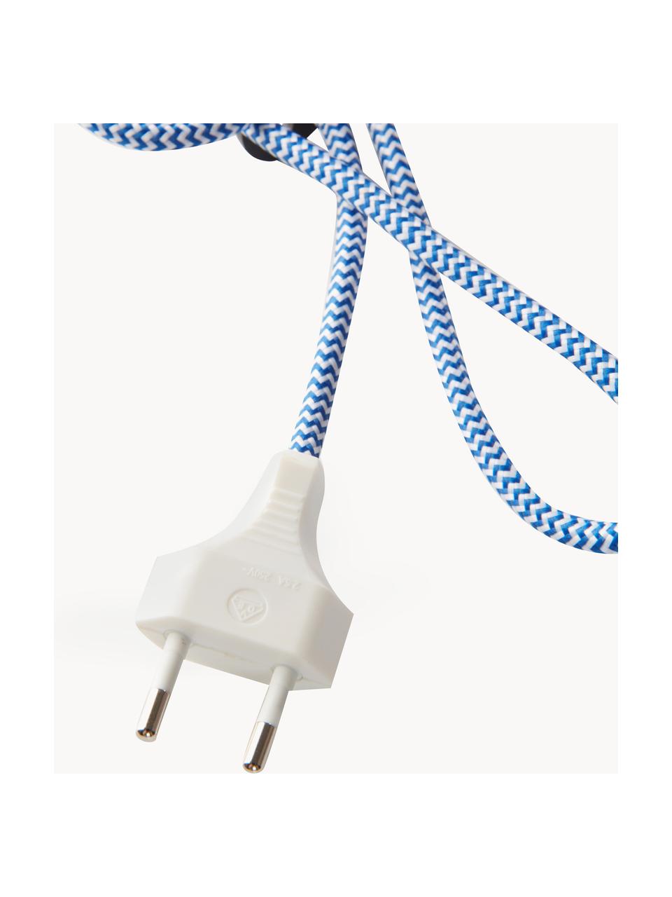 Petite suspension Ara, Bleu roi, Ø 10 x haut. 15 cm