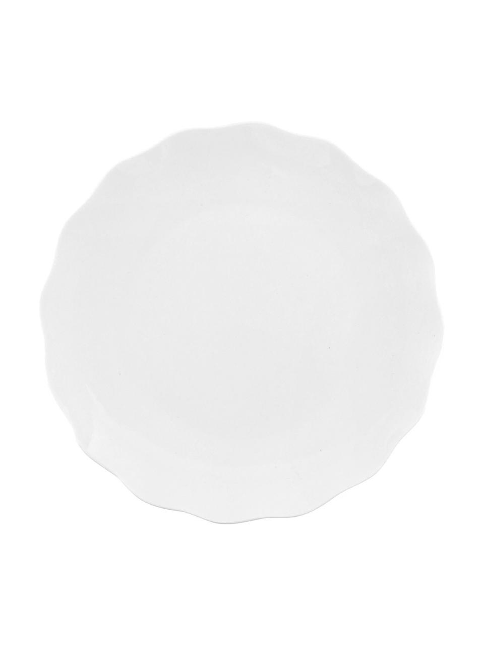Porcelánová súprava riadu Versailles, 4 osoby (12 dielov), Porcelán, Biela, Súprava s rôznymi veľkosťami