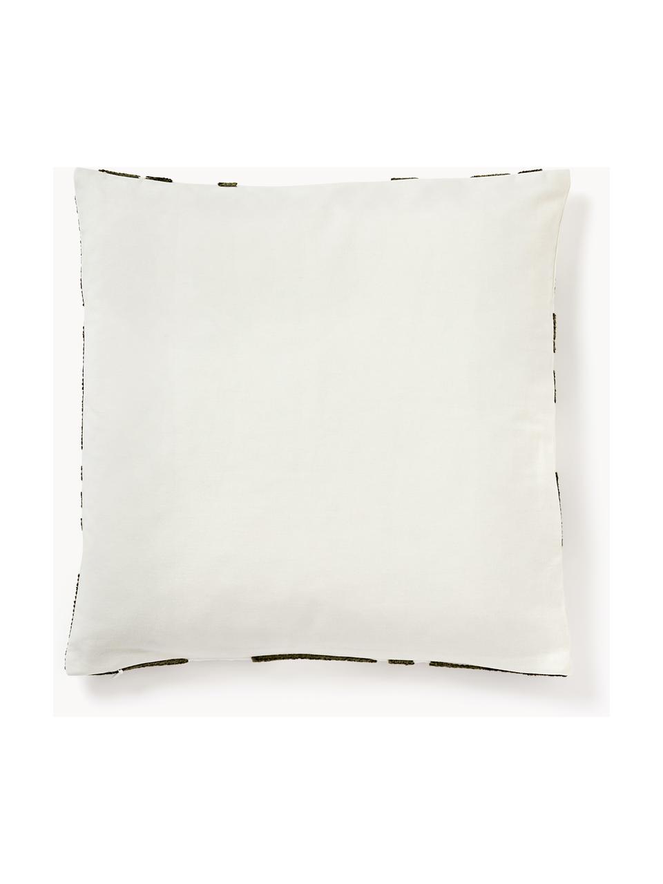 OREILLER COUSSIN 45x45 Enveloppe 100 % COTON / BLANC