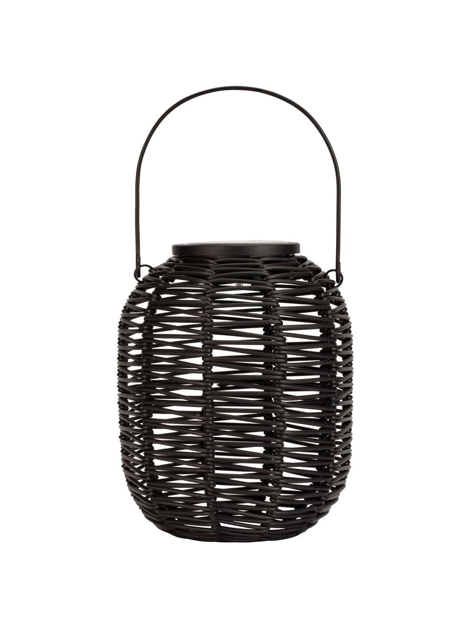 Zewnętrzna lampa solarna Treasure, Czarny, Ø 16 x W 20 cm