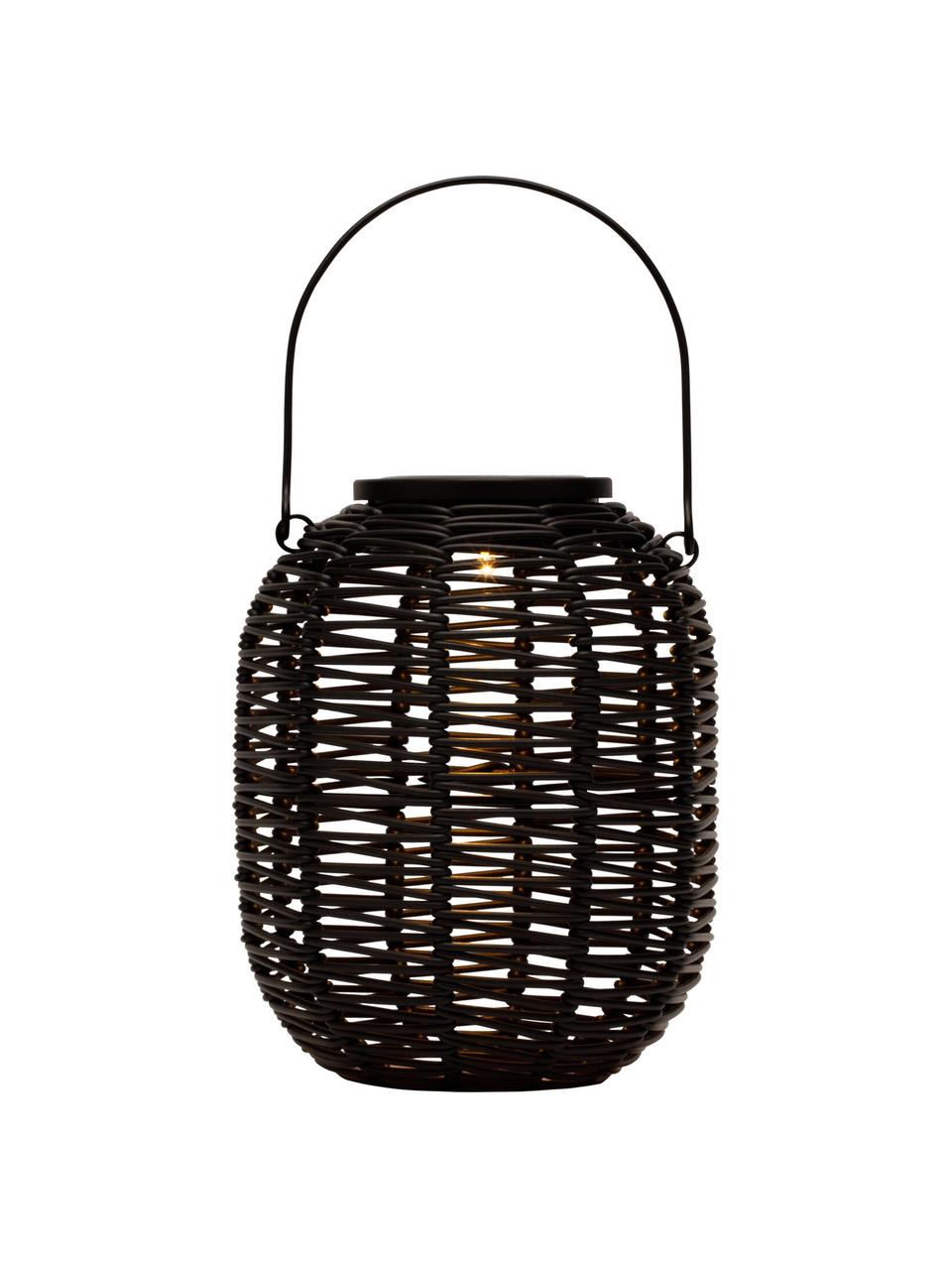 Zewnętrzna lampa solarna Treasure, Czarny, Ø 16 x W 20 cm