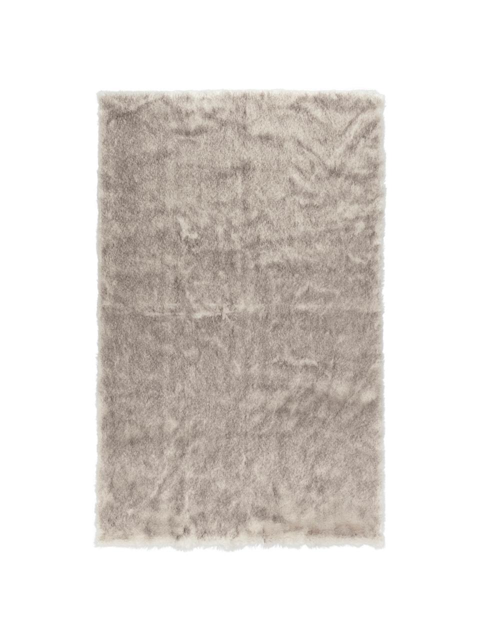 Tapis moelleux beige en fourrure synthétique Superior, Crème, beige, blanc