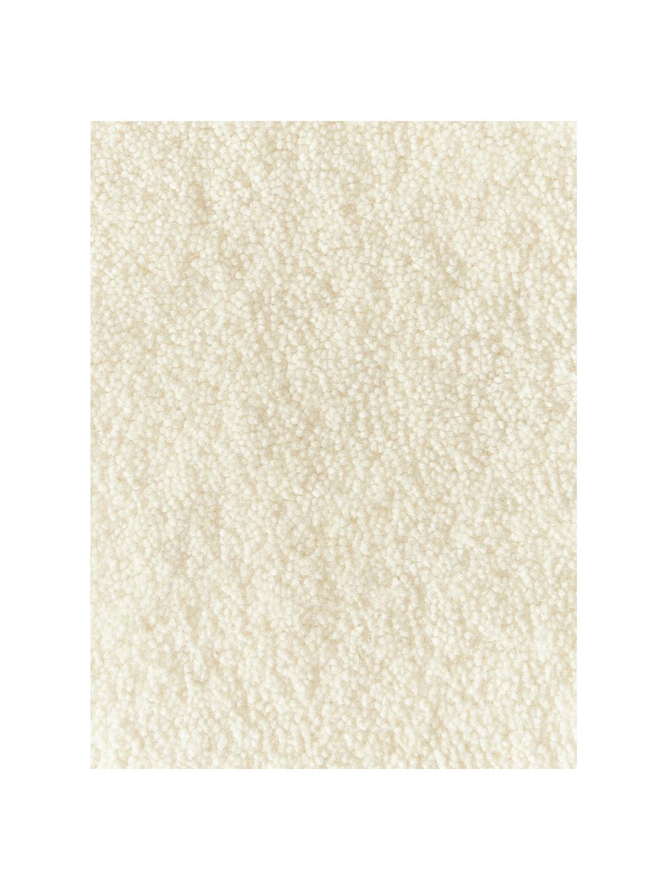 Tappeto in lana dalla forma organica fatto a mano Kadey, Retro: 100% cotone Nel caso dei , Bianco crema, Larg. 120 x Lung. 180 cm (taglia S)