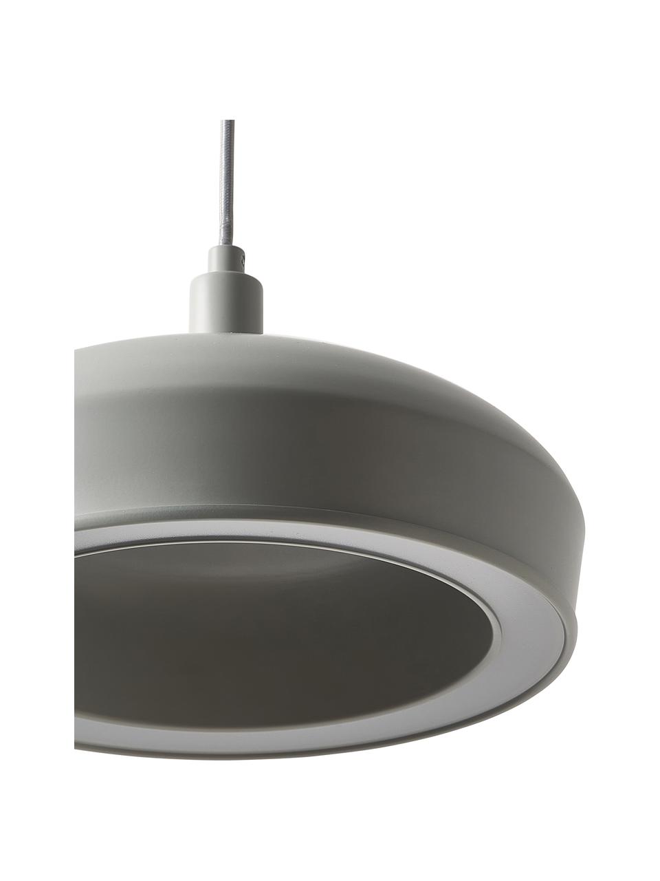 Lampa wisząca LED Alva, Jasny szary, Ø 28 x W 150 cm
