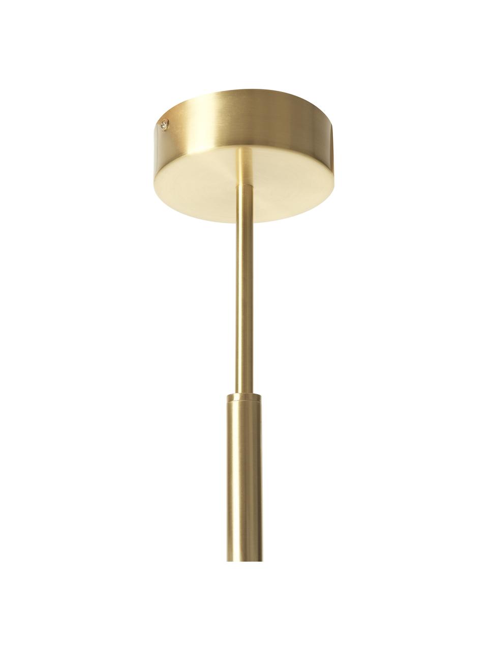 Lampa sufitowa LED Gratia, Odcienie złotego, biały, S 76 x W 50 cm