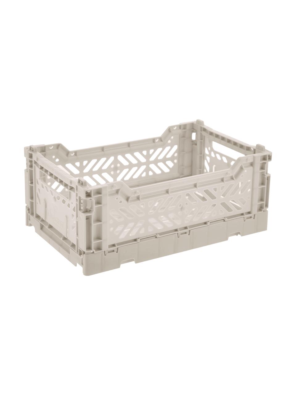 Kosz do przechowywania Light Grey, Tworzywo sztuczne, Jasny szary, S 27 x W 11 cm