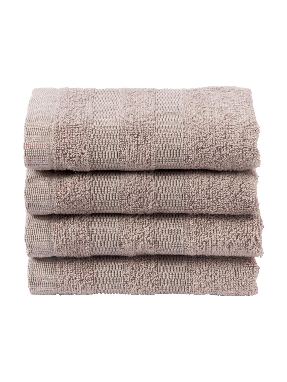Handdoekenset Camila, 4-delig, 100% katoen, BCI-gecertificeerd
Lichte kwaliteit, 400 g/m²

Het materiaal dat in dit product wordt gebruikt, is getest op schadelijke stoffen en gecertificeerd volgens STANDARD 100 door OEKO-TEX®, 3883CIT, CITEVE, Taupe, B 30 x L 50 cm