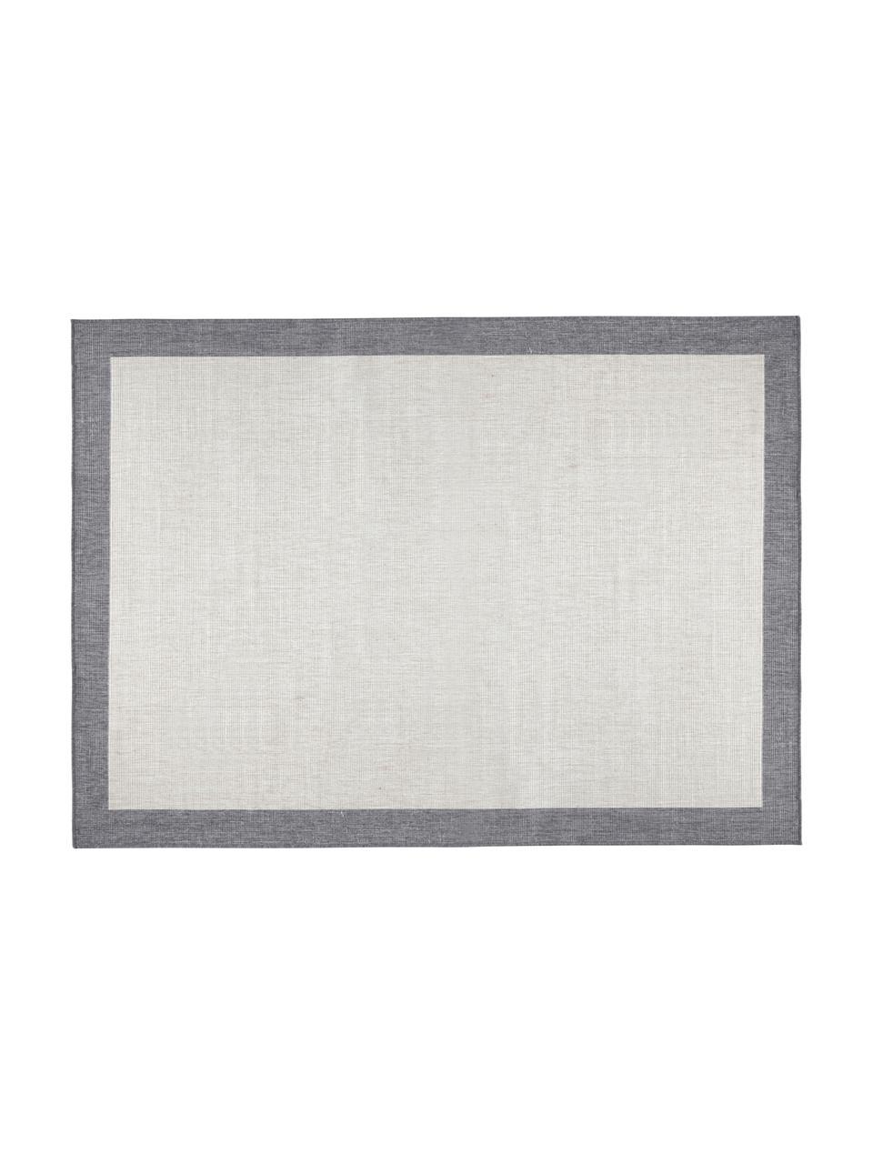 Alfombra reversible de interior y exterior Panama, Blanco Off White, gris, L 230 x An 160 cm