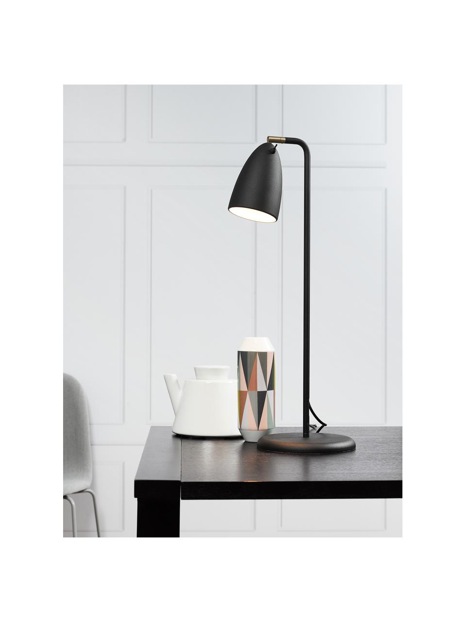 Lampa stołowa LED Nexus 10, Czarny, S 28 x W 63 cm