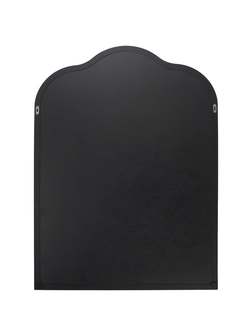 Lustro ścienne z drewnianą ramą Muriel, Srebrny, S 90 x W 120 cm