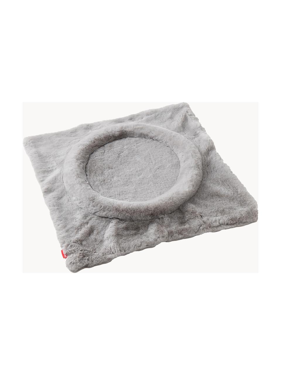 Cuccia per gatti Flip, 50% cotone, 50% poliestere, Grigio, Larg. 60 x Lung. 60 cm