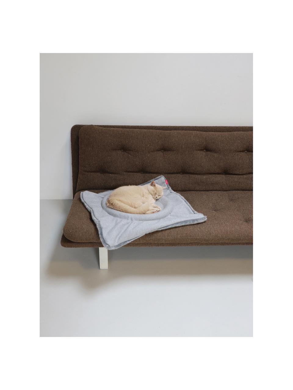 Cama para gatos Flip, 50% algodón, 50% poliéster, Gris, An 60 x L 60 cm