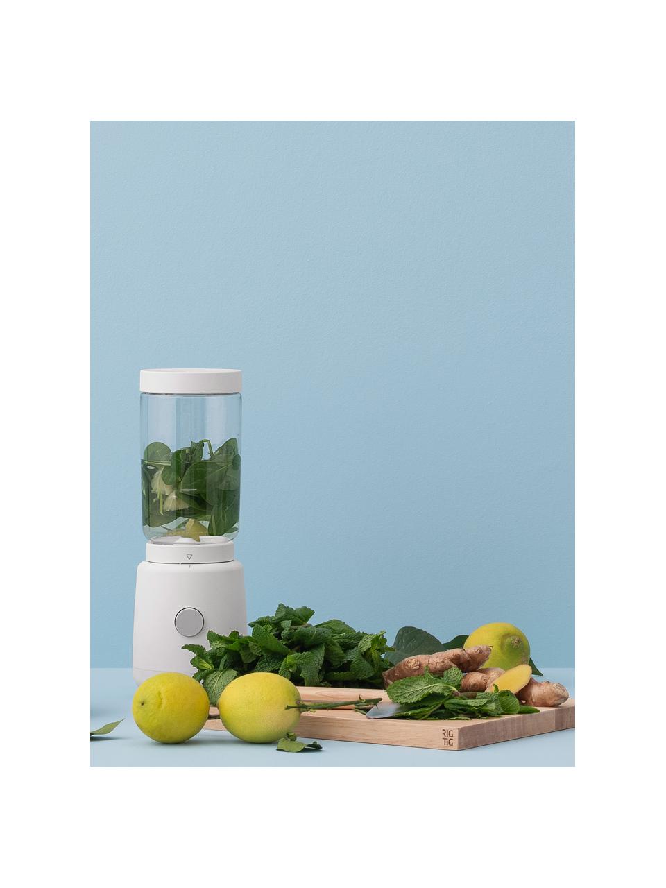 Frullatore Foodie, Coltello: acciaio inossidabile, Bianco, Ø 10 x Alt. 30 cm
