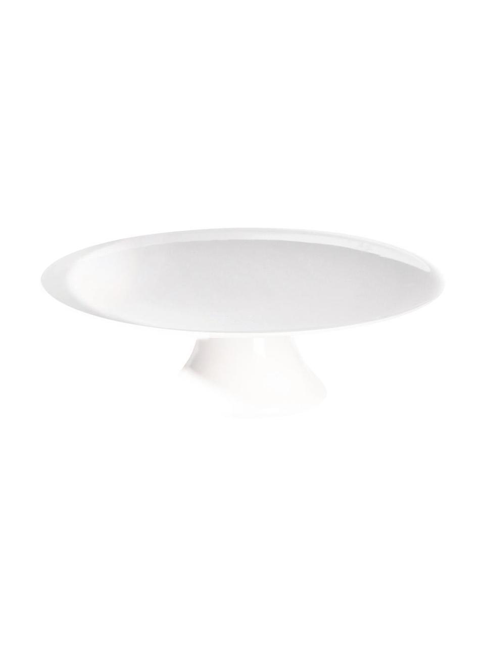 Patera Grande, Blat: kamionka, Noga: porcelana, Biały, Ø 35 x W 11 cm