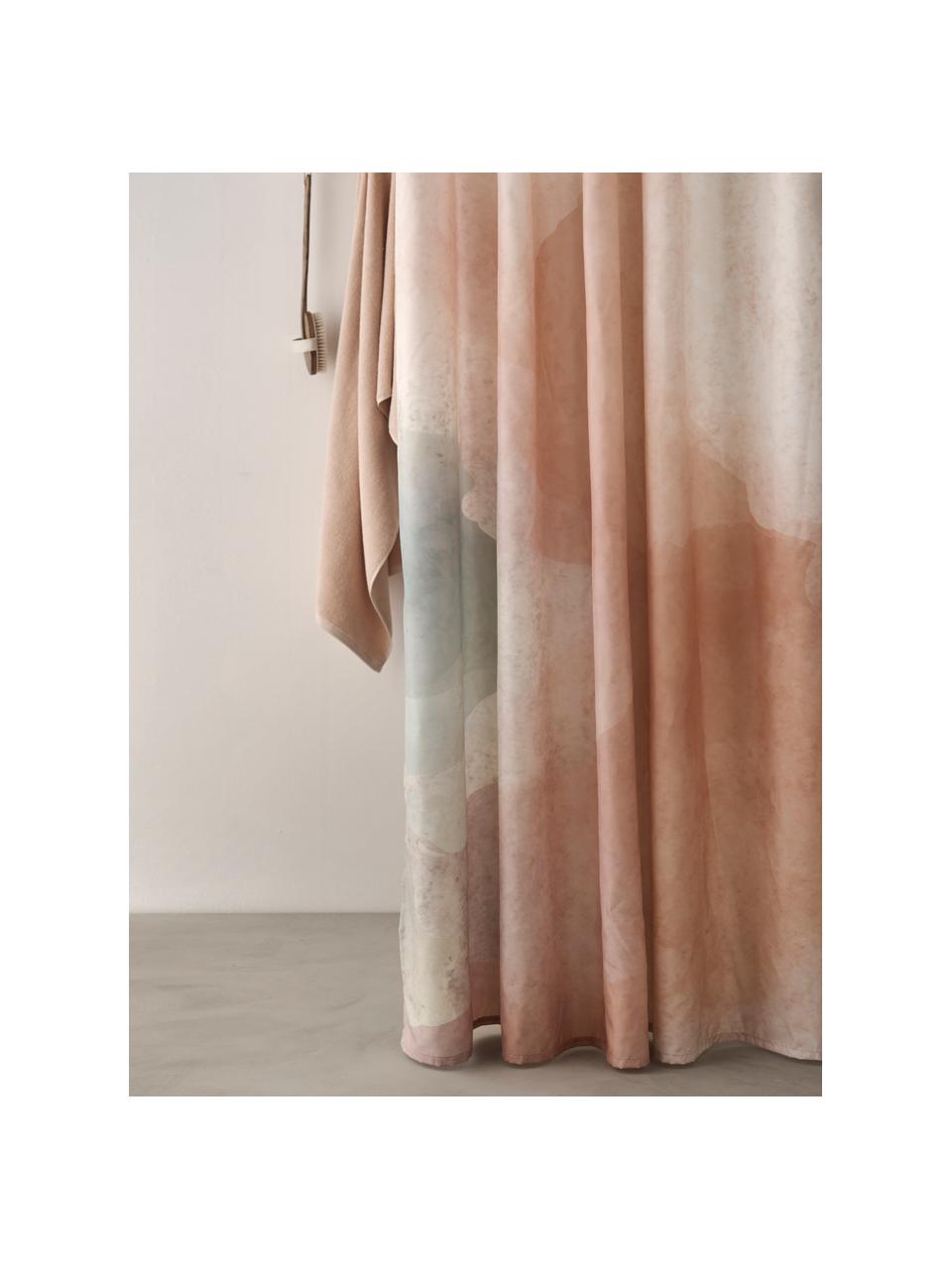 Sprchový závěs s abstraktním vzorem Amelie, 100 % polyester, Více barev, Š 180 cm, D 200 cm