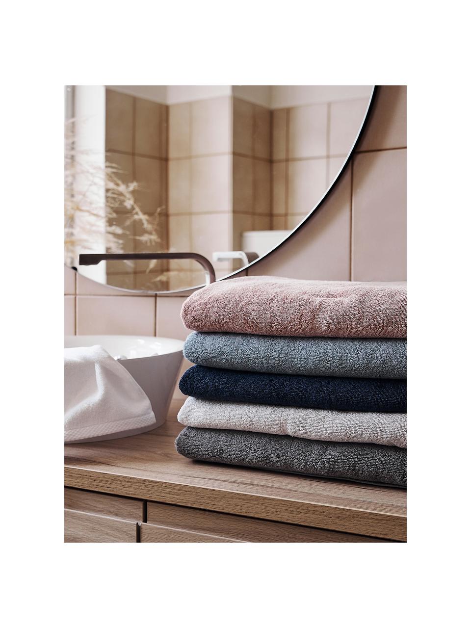 Einfarbiges Handtuch Comfort, verschiedene Größen, Altrosa, Handtuch, B 50 x L 100 cm, 2 Stück