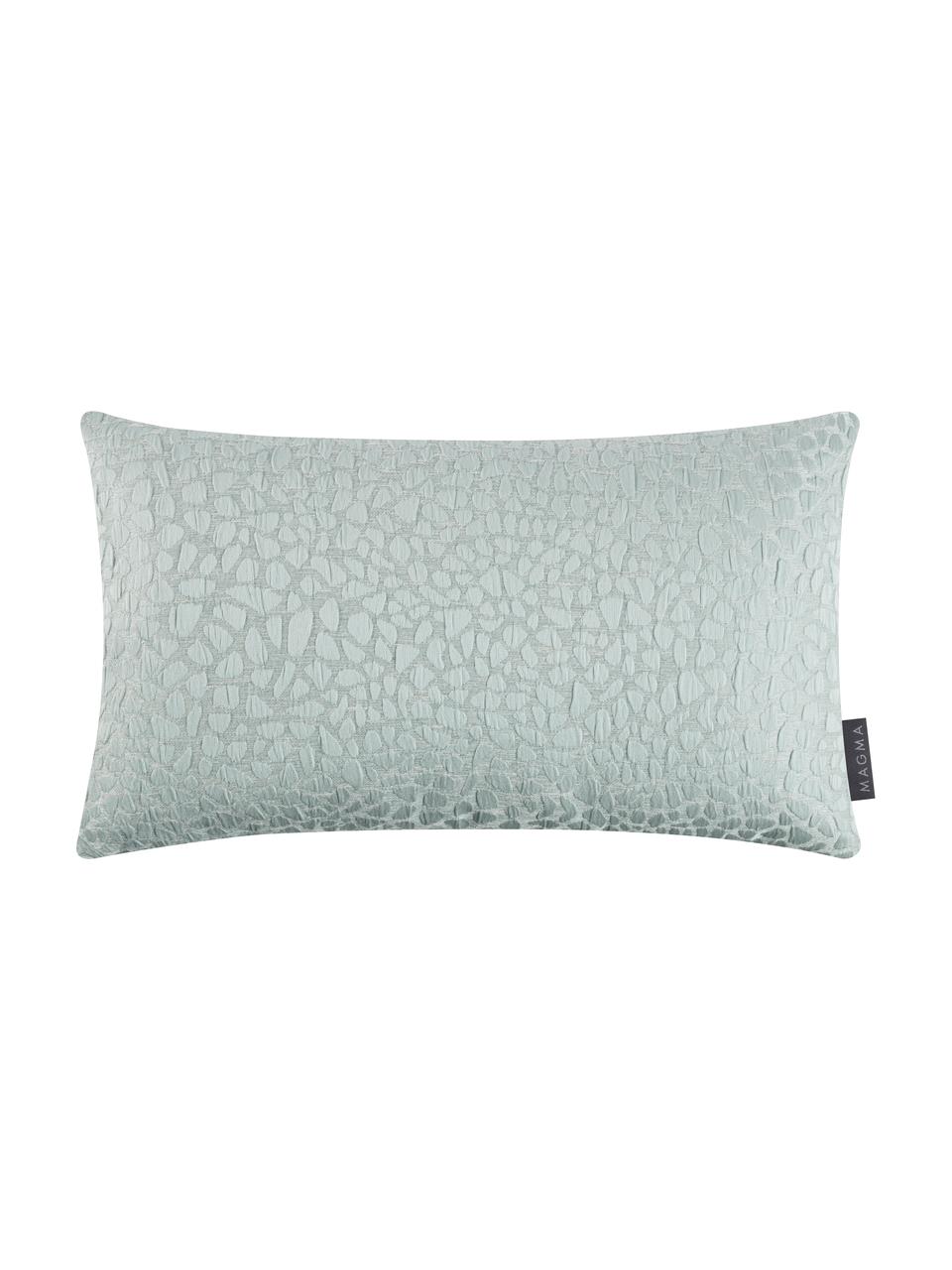 Housse de coussin rectangulaire verte Keila, Vert sauge