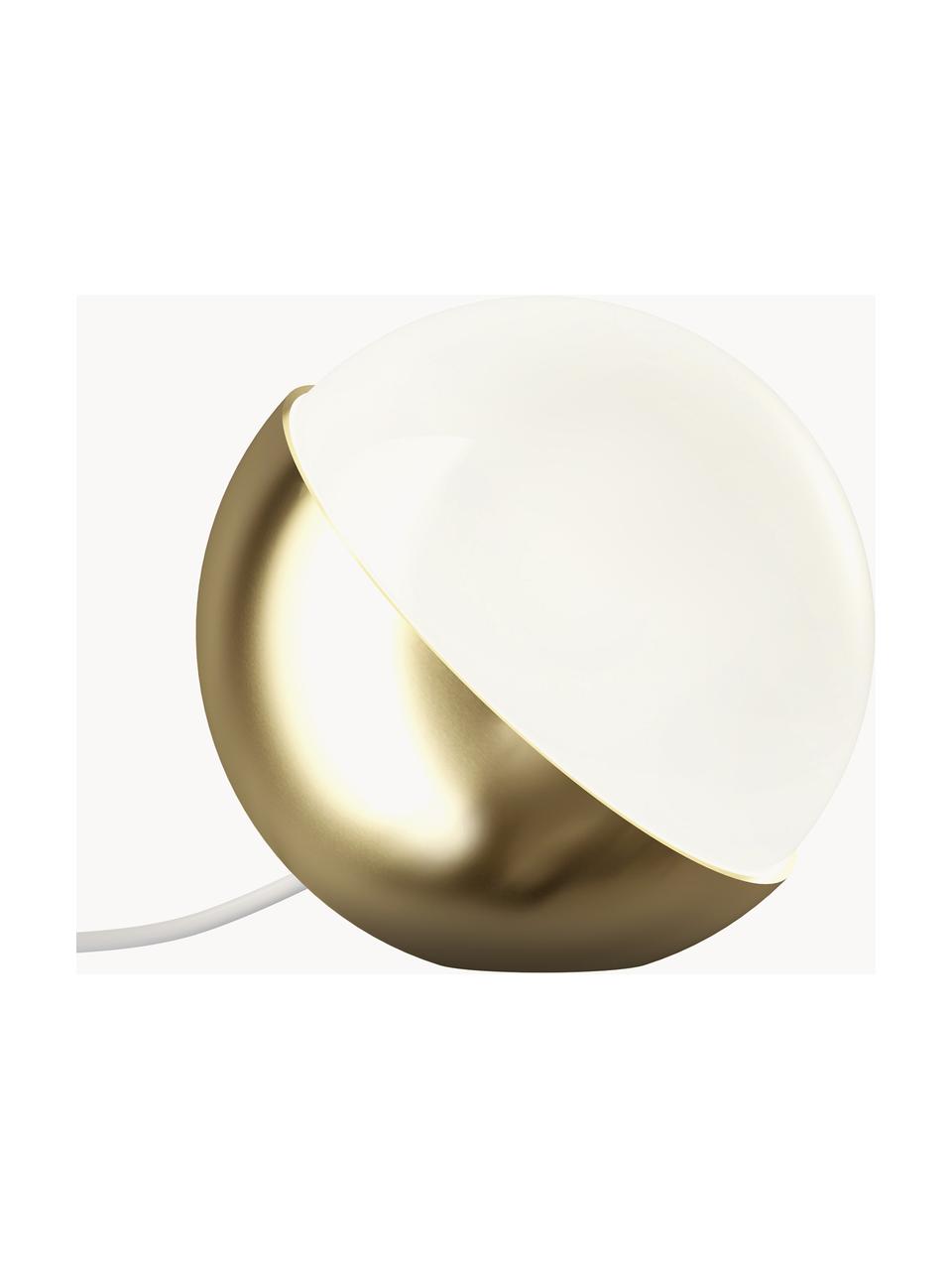 Dimbare tafellamp VL Studio, mondgeblazen, Diffuser: opaalglas, mondgeblazen, Messing, Ø 32 x H 31 cm