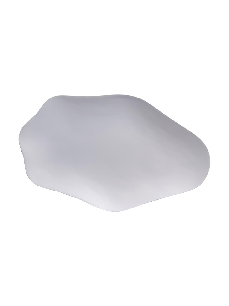 Deko-Tablett Cloud in Flieder, Metall, beschichtet, Flieder, B 41 x T 26 cm