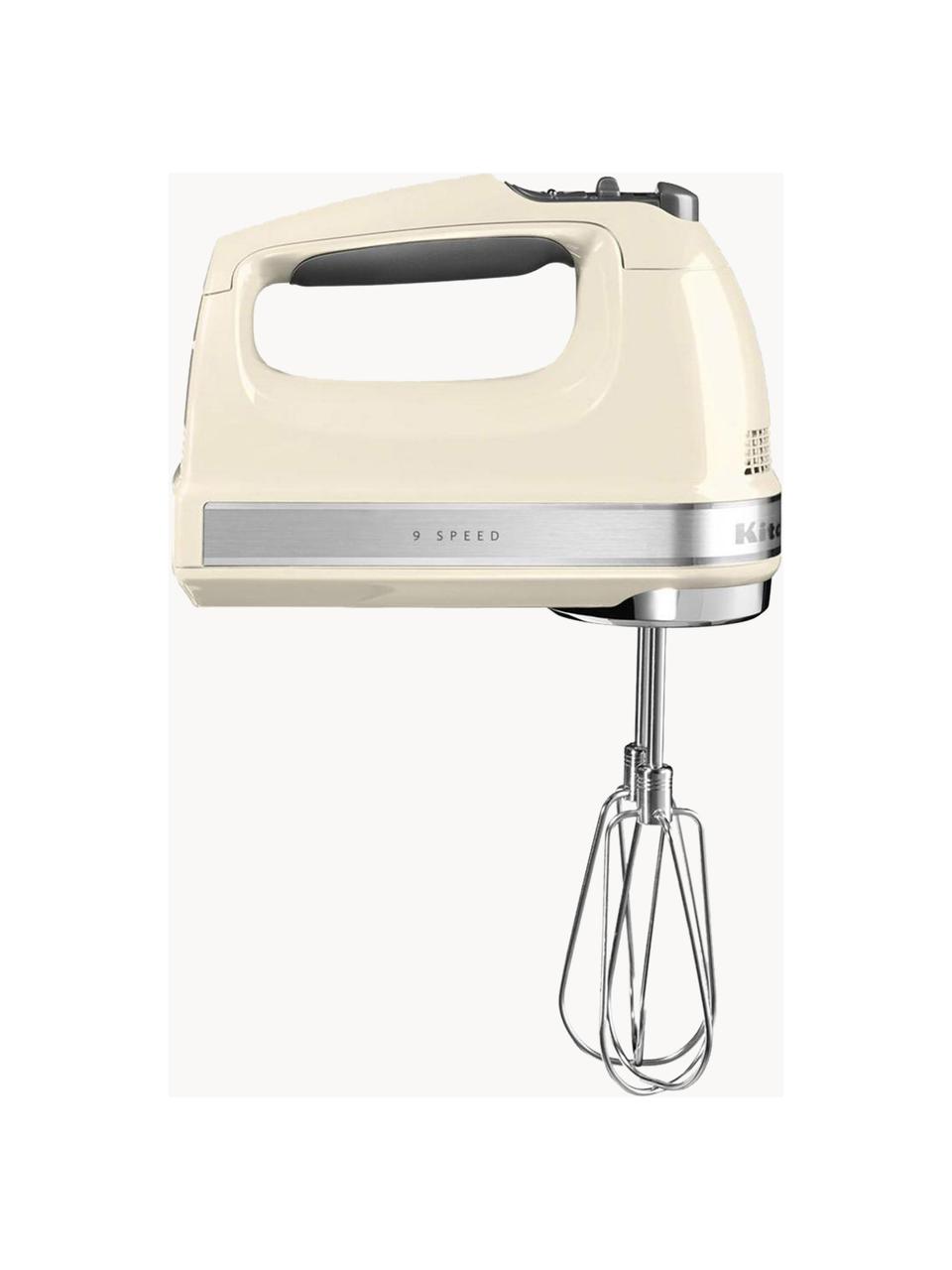 Handrührgerät KitchenAid, Gehäuse: Kunststoff, Cremeweiß, glänzend, B 15 x H 20 cm