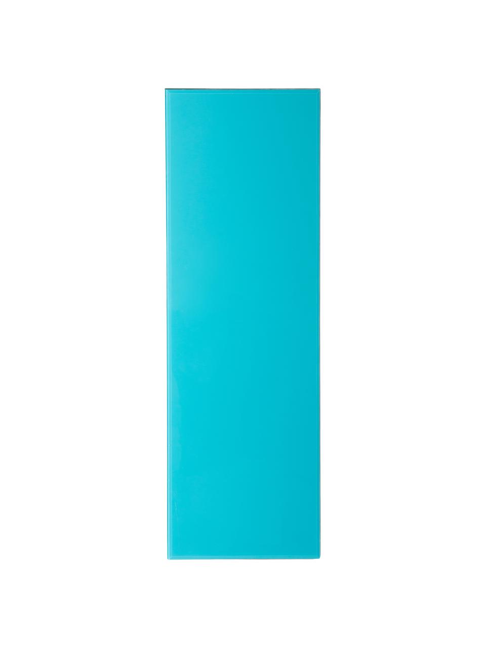 Skleněný dekorativní sloup Pillar, Modrá, Š 28 cm, V 90 cm