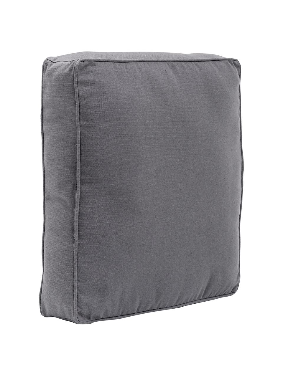 Coussin de chaise Zoe, Gris foncé