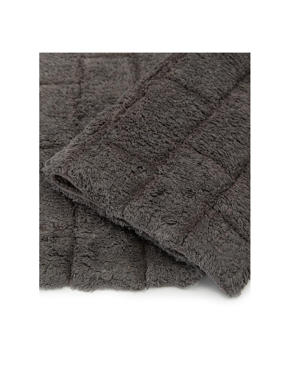 Fluffy badmat Metro, 100% katoen
Zware kwaliteit, 1900 g/m², Donkerbruin, B 50 x L 60 cm