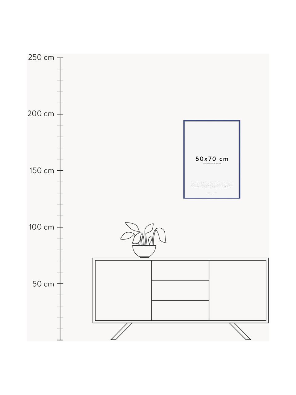 Ručně vyrobený rám na obraz Explore, v různých velikostech, Tmavě modrá, Š 50 cm, V 70 cm