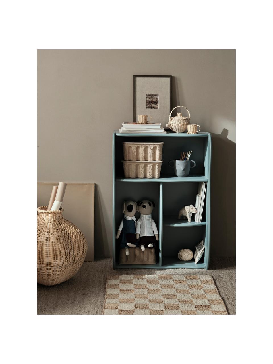 Étagère en bois Slope, MDF laqué

Ce produit est fabriqué à partir de bois certifié FSC® issu d'une exploitation durable, Gris-bleu, larg. 66 x haut. 95 cm