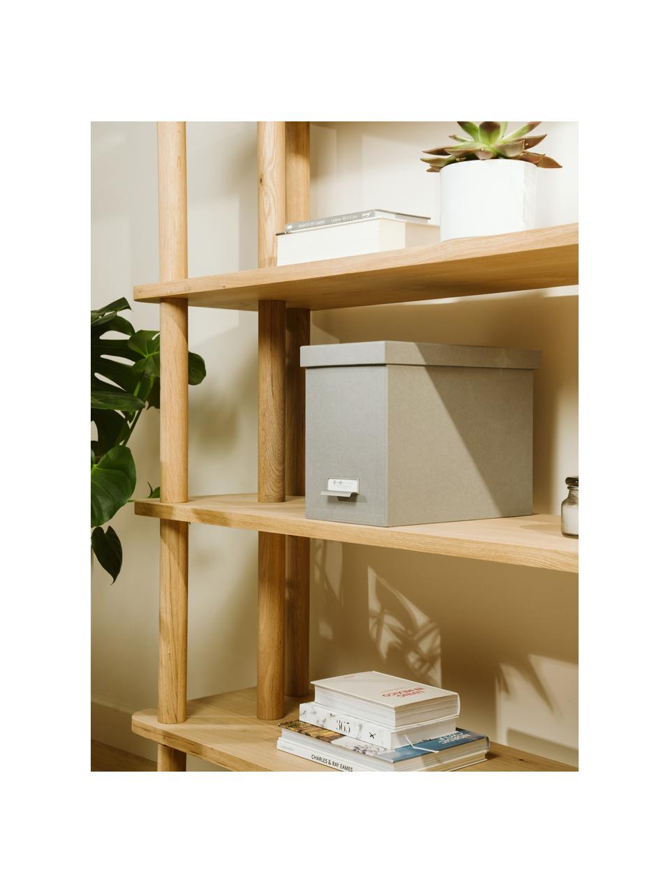 Závěsný organizér s 8 složkami Johan, Světle šedá, Š 19 cm, V 27 cm