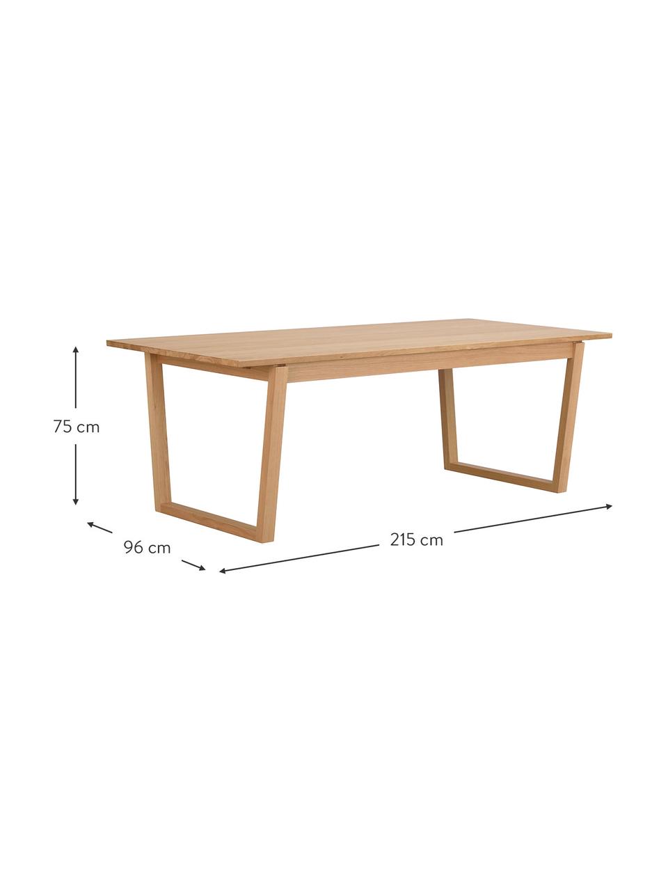 Tavolo da pranzo allungabile Colonsay, 215-315x96 cm, Legno, Larg. 215 a 315 x Prof. 96 cm