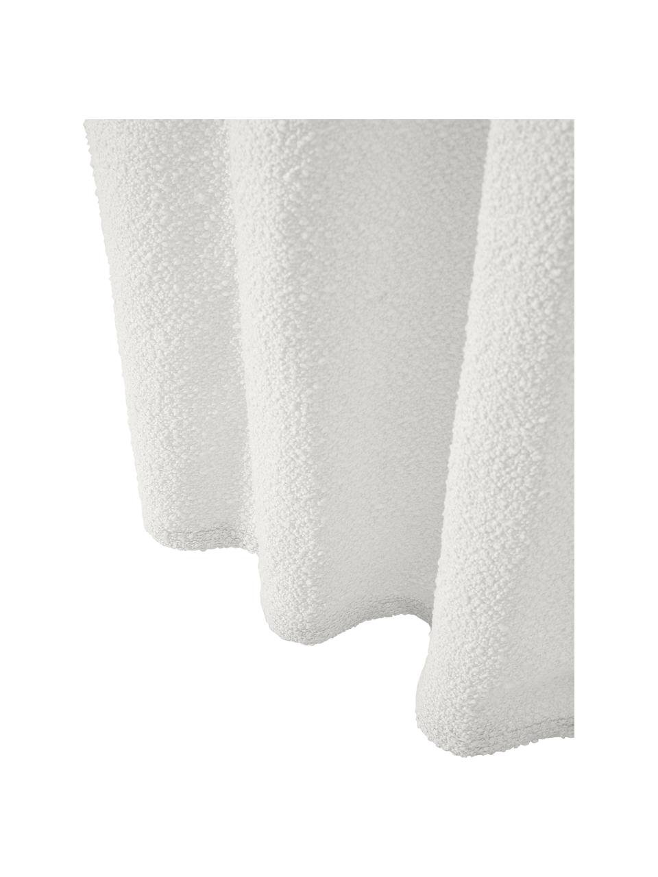 Zatemňovací bouclé závěsy s tunelovým lemem Bellamie, 2 ks, Bouclé (85 % polyester, 15 % akryl), Krémově bílá, Š 135 cm, D 260 cm