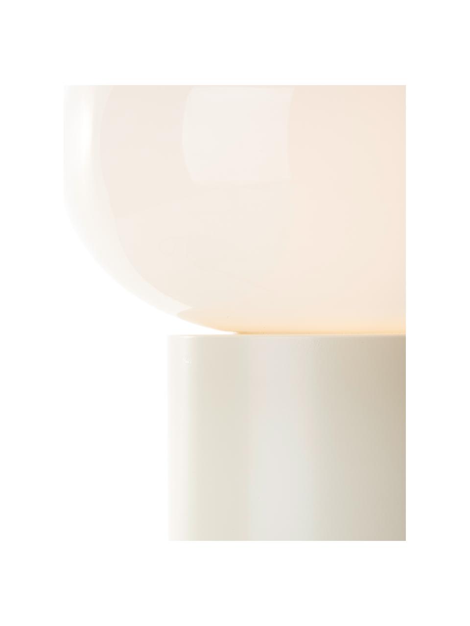 Lampa stołowa Deany, Biały, Ø 20 x W 27 cm