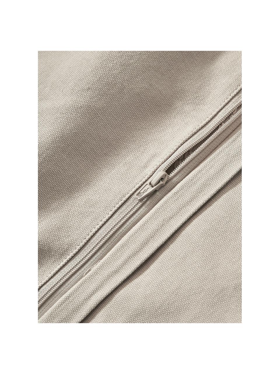 Poszewka na poduszkę z perkalu z tuftowaną dekoracją Faith, 100% bawełna, Beżowy, S 40 x D 60 cm
