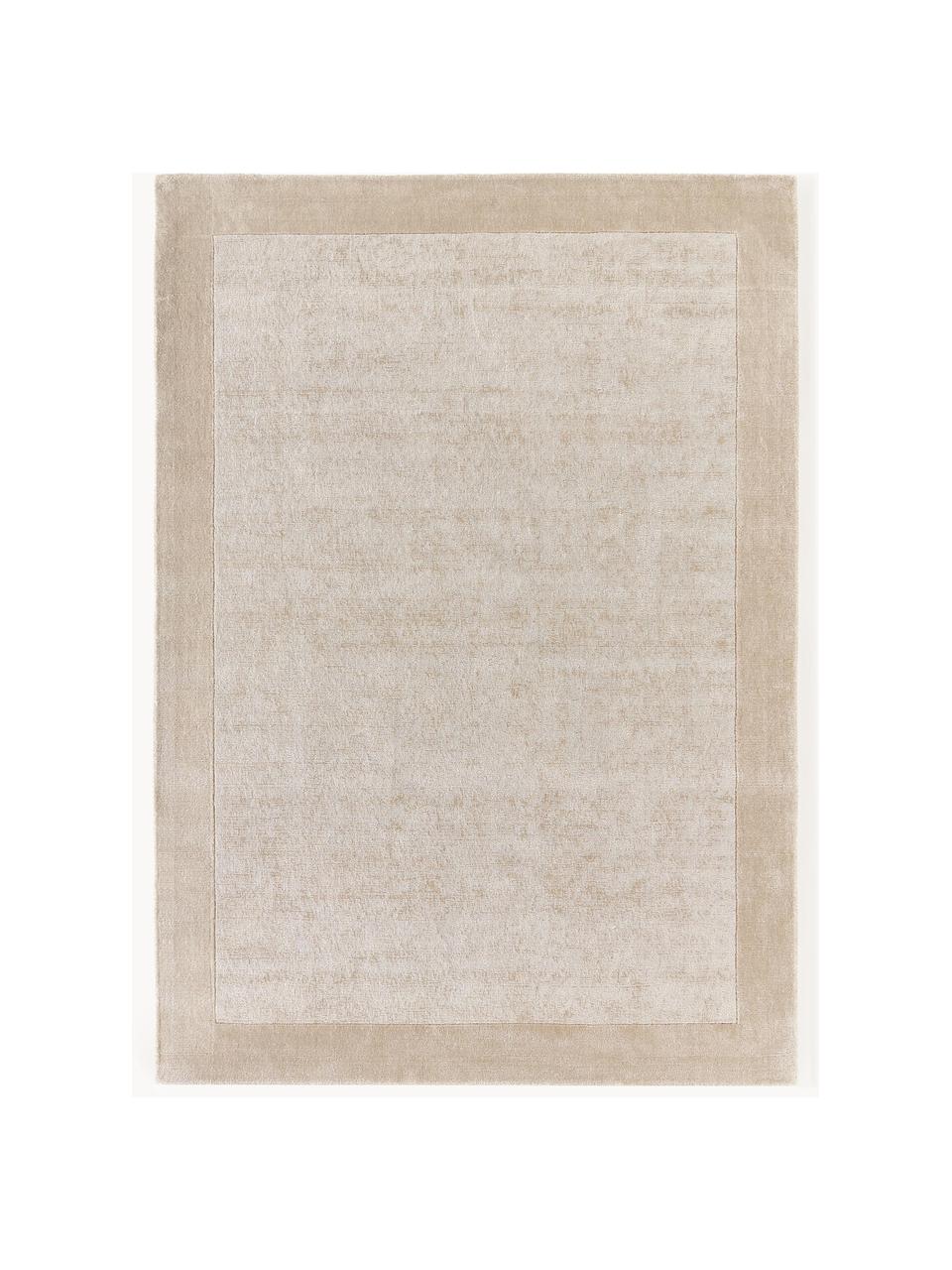 Kurzflor-Teppich Kari, 100 % Polyester, GRS-zertifiziert, Beige, B 80 x L 150 cm (Größe XS)