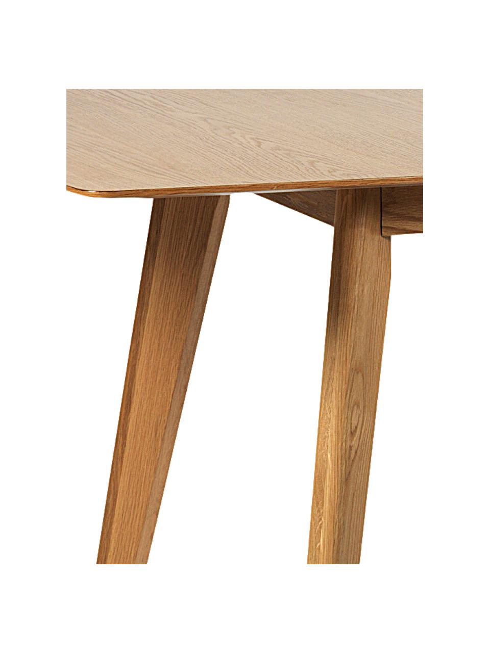 Tavolo da pranzo allungabile Cirrus, 190-235x90 cm, Gambe: legno di quercia laccato , Legno, Larg. 190 a 235 x Prof. 90 cm