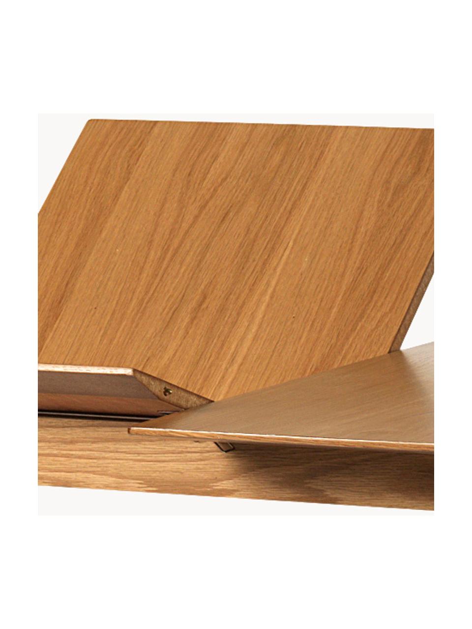 Ausziehbarer Esstisch Cirrus, 190 - 235 x 90 cm, Tischplatte: Mitteldichte Holzfaserpla, Beine: Eichenholz, Holz, B 190/235 x T 90 cm