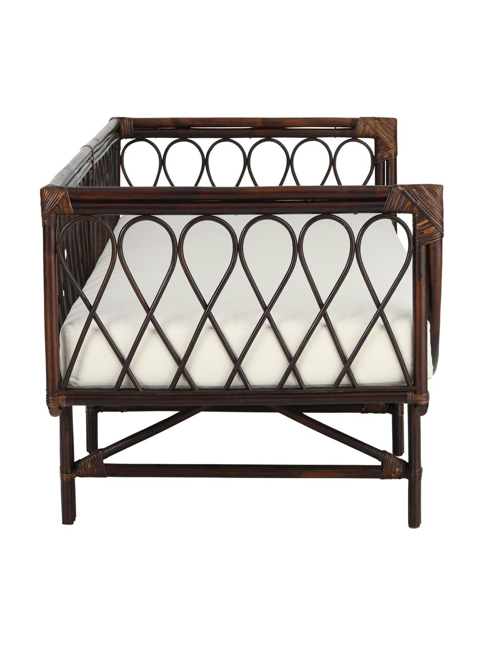 Sofa z rattanu z poduszką siedziska Linnsofina Westwing